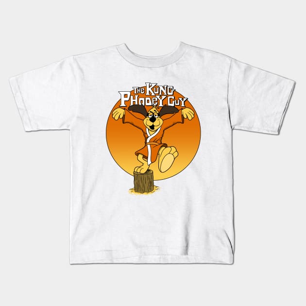 The Kung Phooey Guy. Kids T-Shirt by InkdieKiller